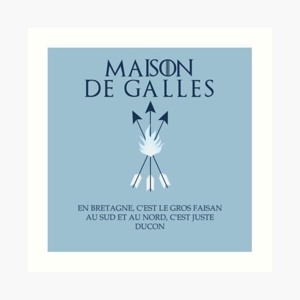 Maison De Galles - Kaamelott Impression artistique