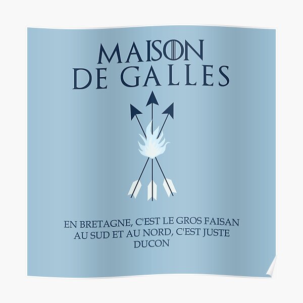 Maison De Galles - Kaamelott Poster