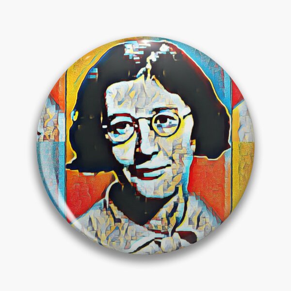 Item preview, Simone Weil Artwork | Simone Weil Portrait | Simone Weil Wall Art  designed and sold by Suyogsonar25.