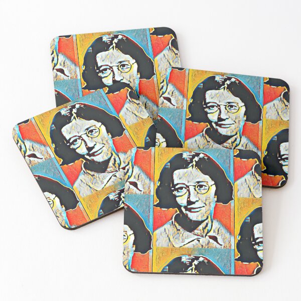 Item preview, Simone Weil Artwork | Simone Weil Portrait | Simone Weil Wall Art  designed and sold by Suyogsonar25.