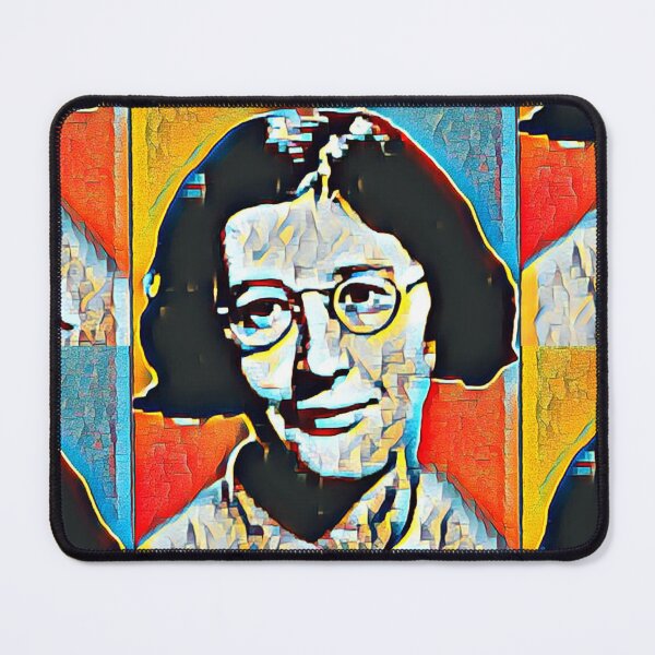 Item preview, Simone Weil Artwork | Simone Weil Portrait | Simone Weil Wall Art  designed and sold by Suyogsonar25.