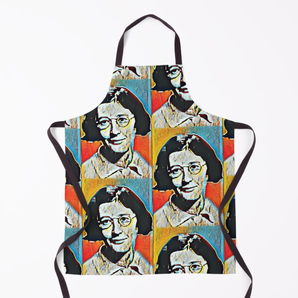 Item preview, Simone Weil Artwork | Simone Weil Portrait | Simone Weil Wall Art  designed and sold by Suyogsonar25.