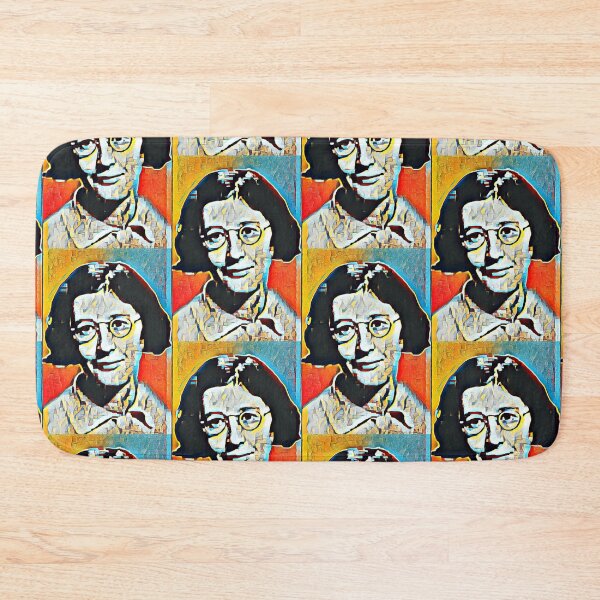 Item preview, Simone Weil Artwork | Simone Weil Portrait | Simone Weil Wall Art  designed and sold by Suyogsonar25.