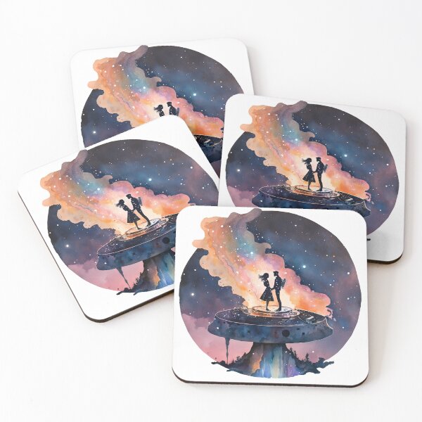Item preview, Blast off to Romance - Cosmic Love Tunes designed and sold by wildcrazylove.