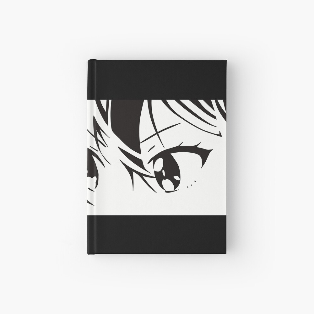 Tomo Aizawa and Junichirou Kubota Eyes from Tomo chan Is a Girl or Tomo-chan  wa Onnanoko! Anime (Minimalist Style) Hardcover Journal for Sale by  Animangapoi