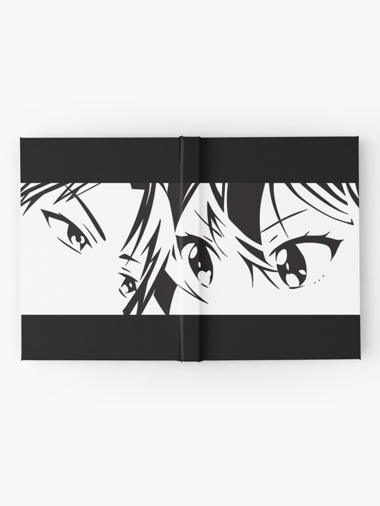 Tomo Aizawa and Junichirou Kubota Eyes from Tomo chan Is a Girl or Tomo-chan  wa Onnanoko! Anime (Minimalist Style) Hardcover Journal for Sale by  Animangapoi