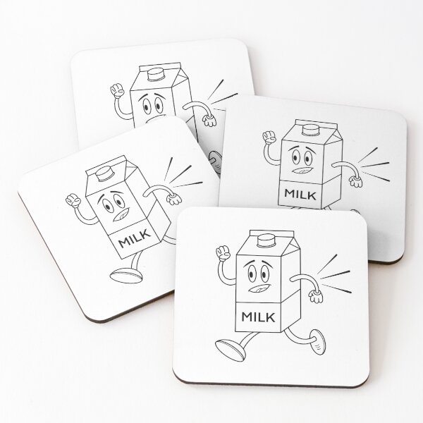 Item preview, Drink Milk and Run Carton  designed and sold by HaleighMade.