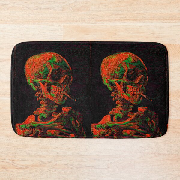 Item preview, Vincent Van Gogh Skeleton Smoking Remastered 11 designed and sold by WildArtDesigns.