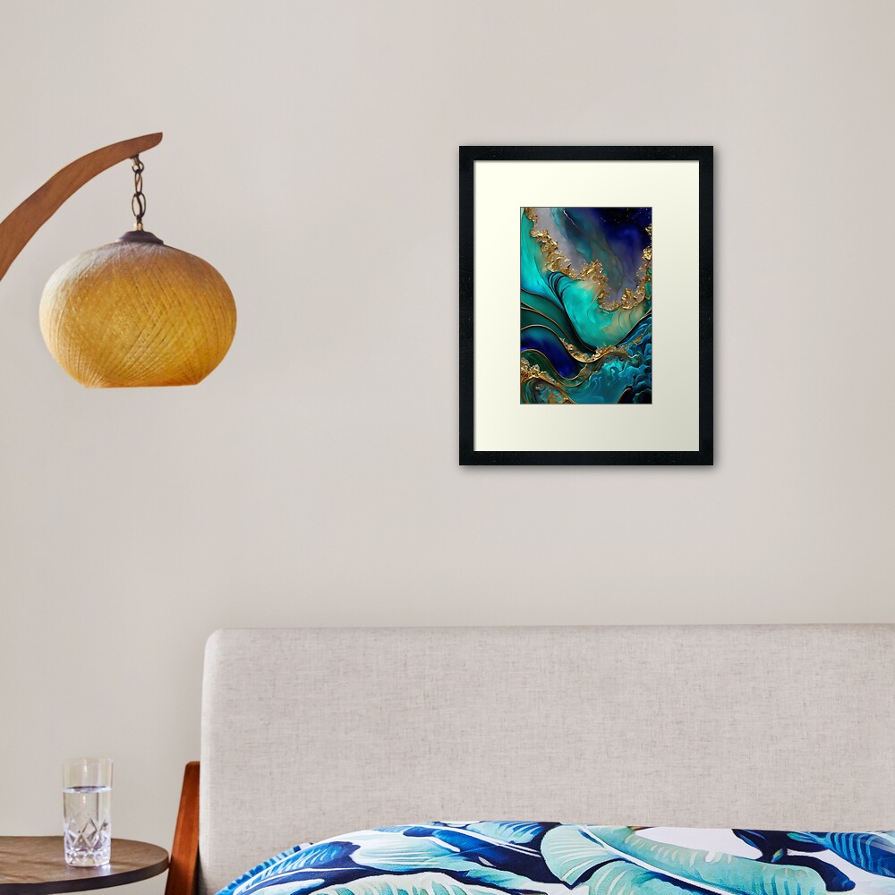 Item preview, Framed Art Print designed and sold by Orianah.
