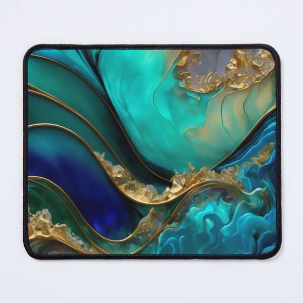 Item preview, Golden Waves Abstract designed and sold by Orianah.