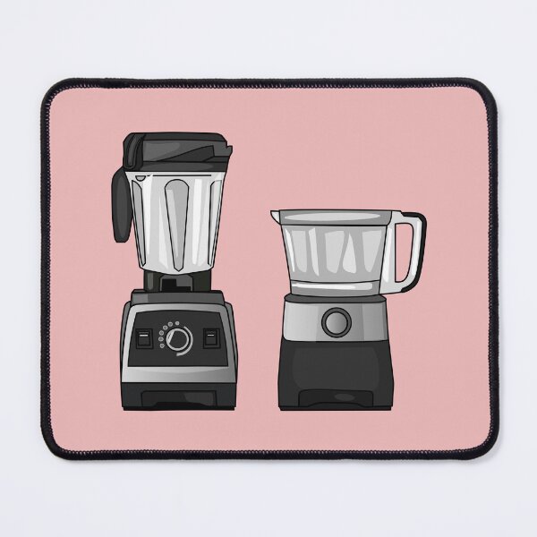 Item preview, Food processor & blender cartoon illustration designed and sold by Misscartoon.