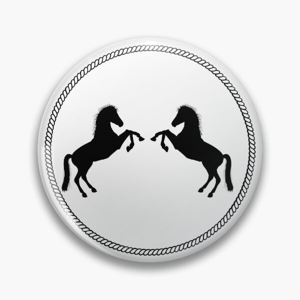 Item preview, Horses In Lasso (BLACK) designed and sold by DEDDesign.