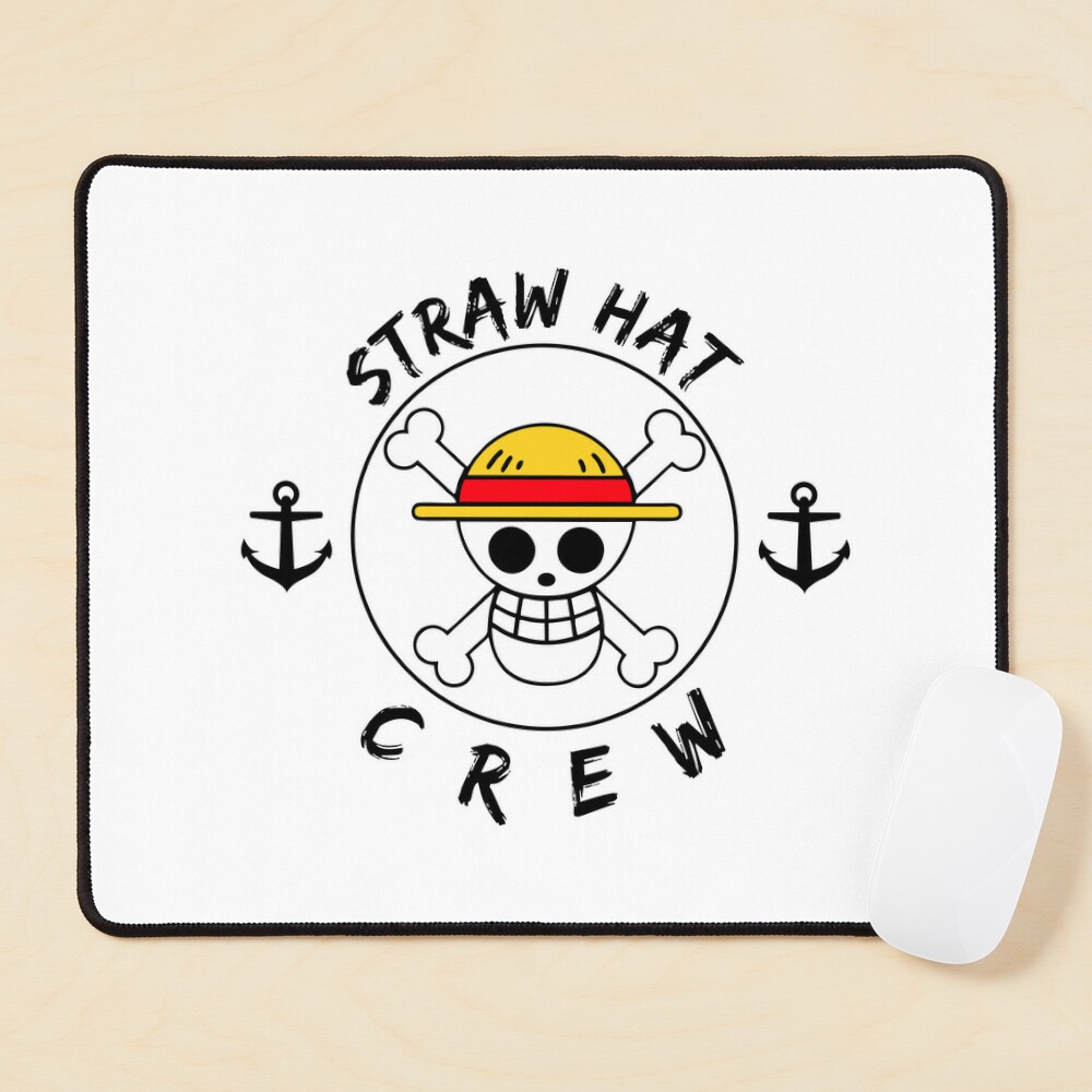 One Piece Merch - Happy Straw Hat Crew Mouse Pad ANM0608 - ®One