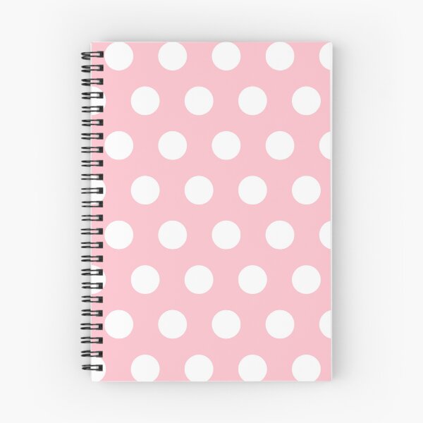 Item preview, White Polka Dots on Pink Background designed and sold by starrylite.