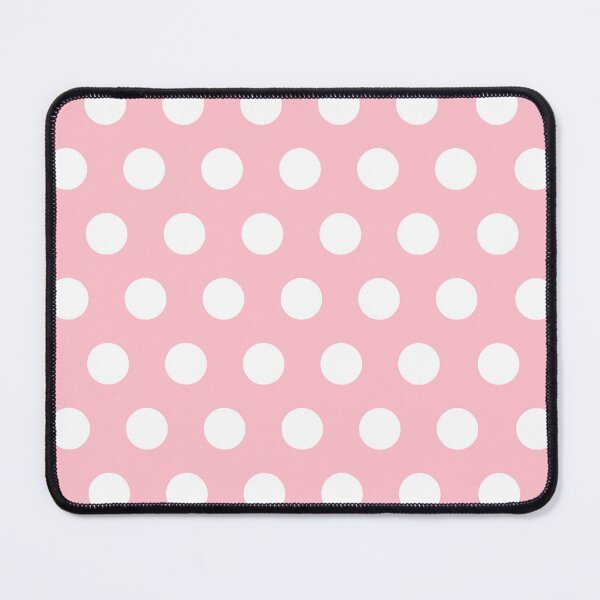 Item preview, White Polka Dots on Pink Background designed and sold by starrylite.