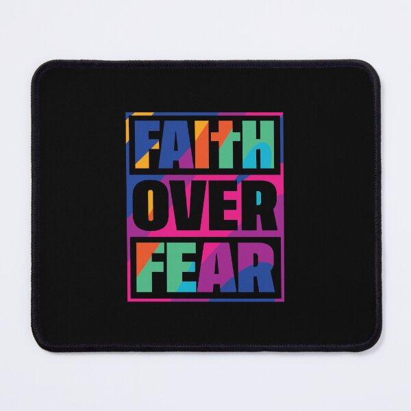 Item preview, Christian Quote Faith Over Fear Typography designed and sold by bolimj.