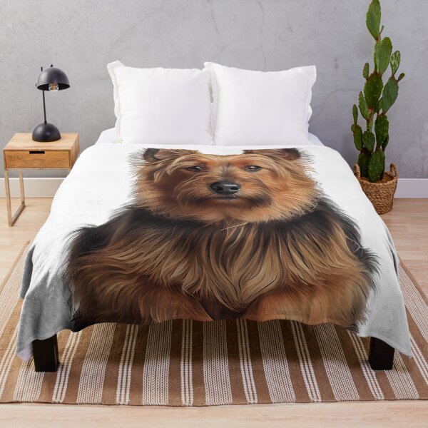Item preview, Half Body of Australian Terrier Small Dog Breed designed and sold by Nalaxation.