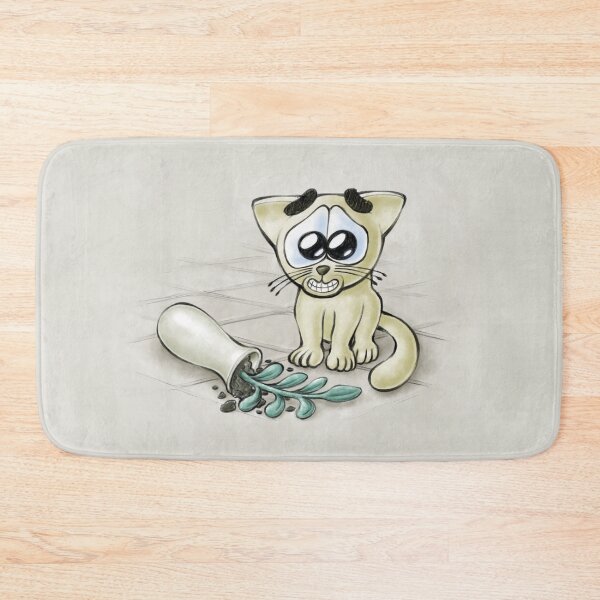 Item preview, Oops! - Happy Kittens Cat Drawing designed and sold by TomsZoo.