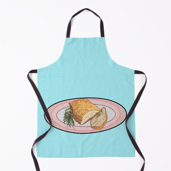 Item preview, Roast pork belly cartoon illustration designed and sold by Misscartoon.