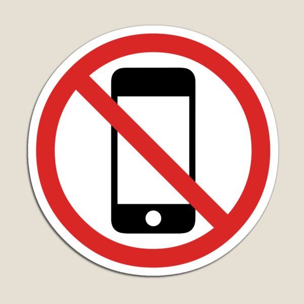 No phone Magnet