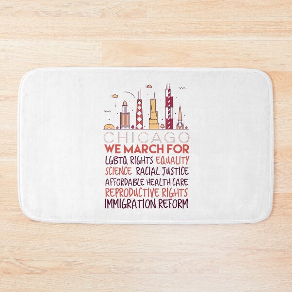 Item preview, Chicago March Rally Graphic  designed and sold by blueavocado.
