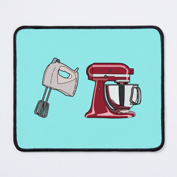 Item preview, Hand mixer & stand mixer cartoon illustration designed and sold by Misscartoon.
