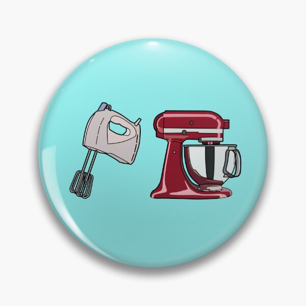 Item preview, Hand mixer & stand mixer cartoon illustration designed and sold by Misscartoon.