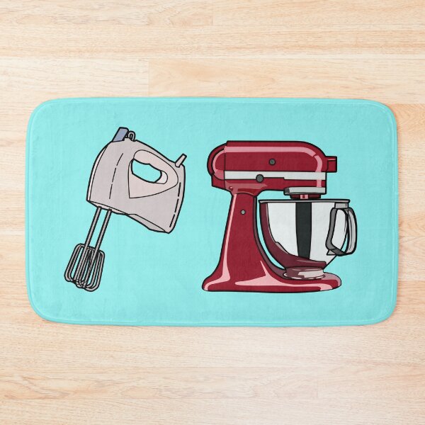 Item preview, Hand mixer & stand mixer cartoon illustration designed and sold by Misscartoon.