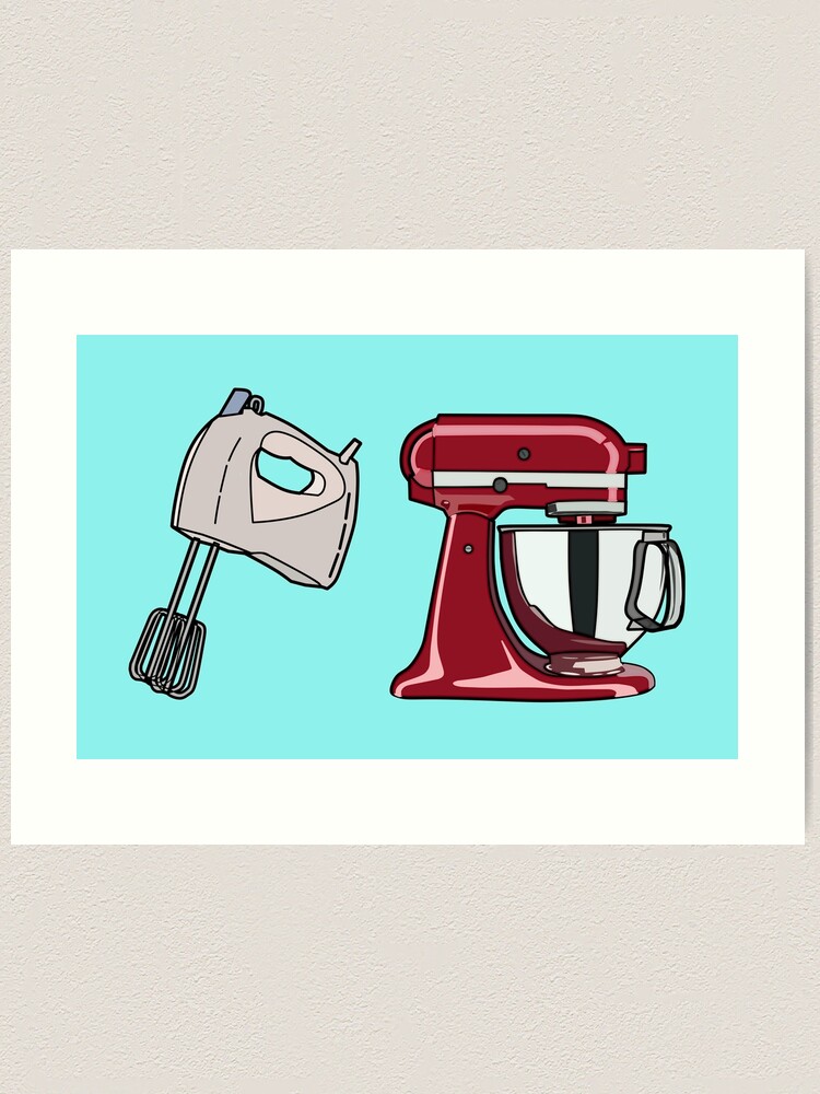 Retro Stand Mixer Poster for Sale by ejvalentine