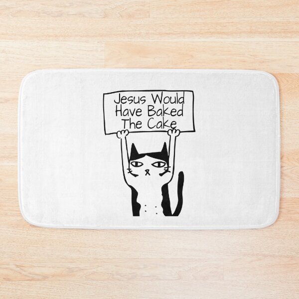 Item preview, Cranky Sarcastic Protest Cat designed and sold by blueavocado.