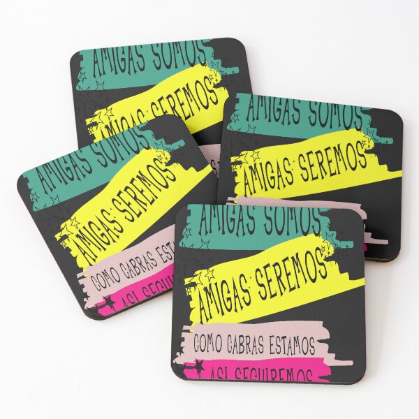 Item preview, AMIGAS SOMOS AMIGAS SEREMOS COMO CABRAS ESTAMOS Y ASI SEGUIREMOS designed and sold by BRoukia.