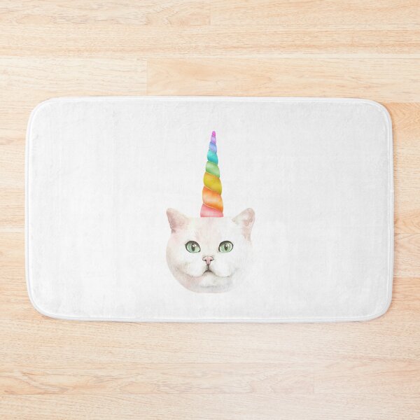 Item preview, Unicorn Cat or a Unicat?  Totally adorable.   designed and sold by blueavocado.