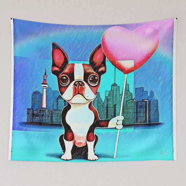 Item preview, My Alien Dog: Will You Be My Valentine designed and sold by illstaticart.