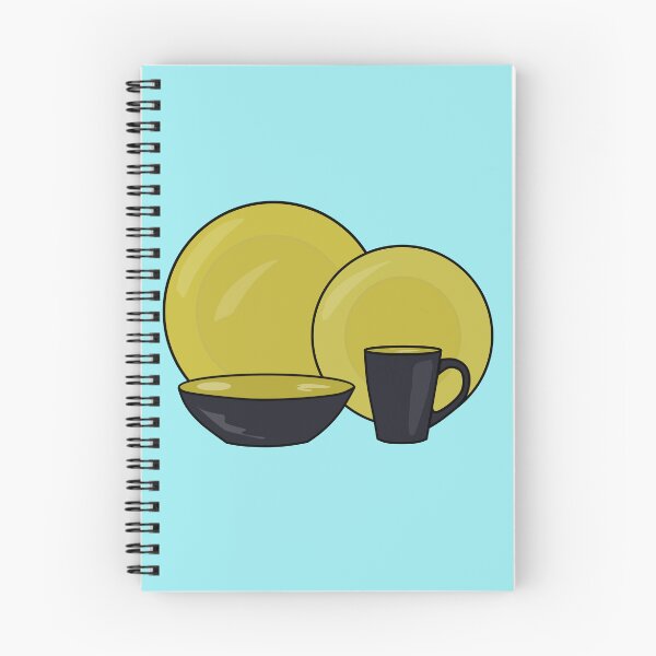 Item preview, Tableware set cartoon illustration designed and sold by Misscartoon.
