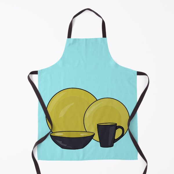 Item preview, Tableware set cartoon illustration designed and sold by Misscartoon.