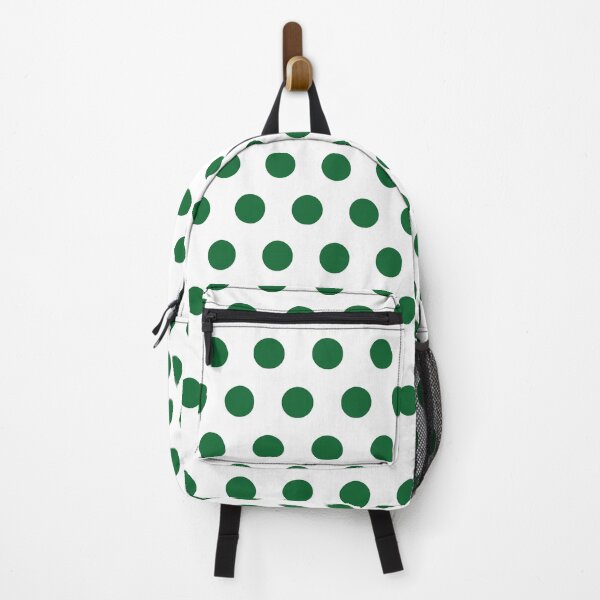 Item preview, Green Polka Dots on White Background designed and sold by starrylite.