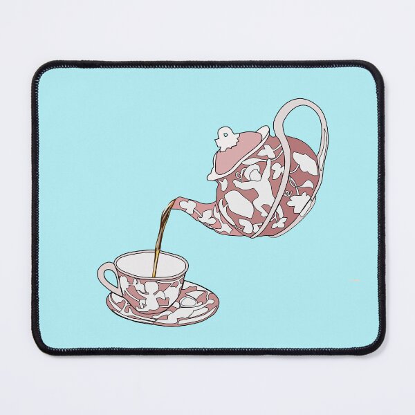 Item preview, Teacup set cartoon illustration designed and sold by Misscartoon.