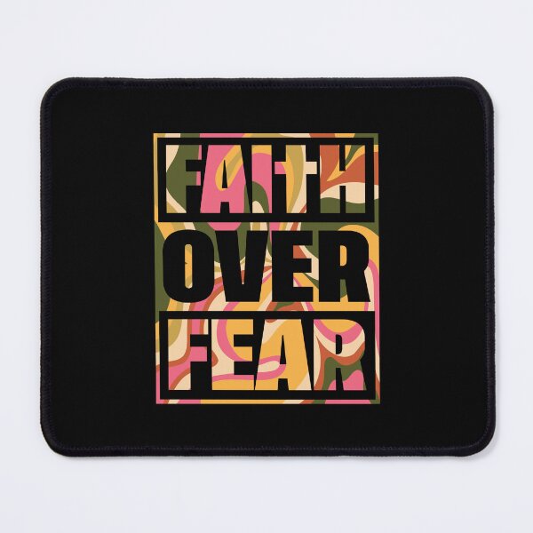 Item preview, Christian Quote Faith Over Fear Typography designed and sold by bolimj.