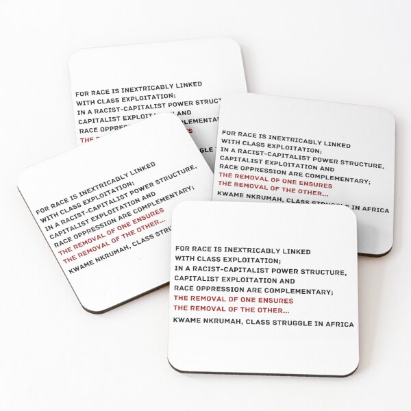 Item preview, Kwame Nkrumah - Class Struggle in Africa Quote designed and sold by BluebellPainter.