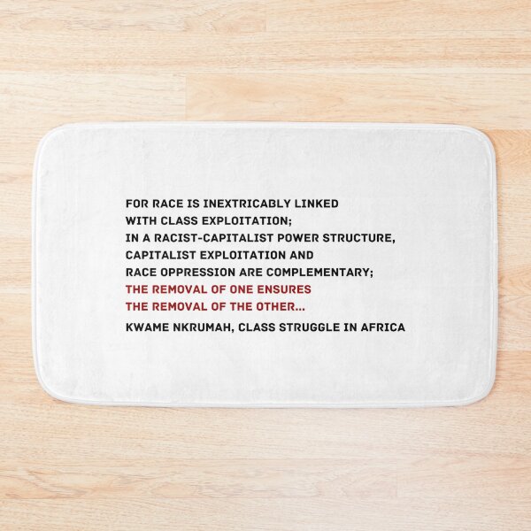 Item preview, Kwame Nkrumah - Class Struggle in Africa Quote designed and sold by BluebellPainter.