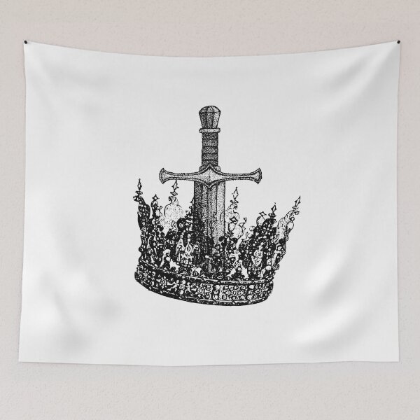 Item preview, crowned sword  designed and sold by ClauCollado.