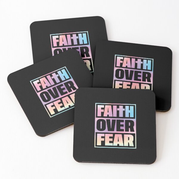 Item preview, Christian Quote Faith Over Fear Typography designed and sold by bolimj.