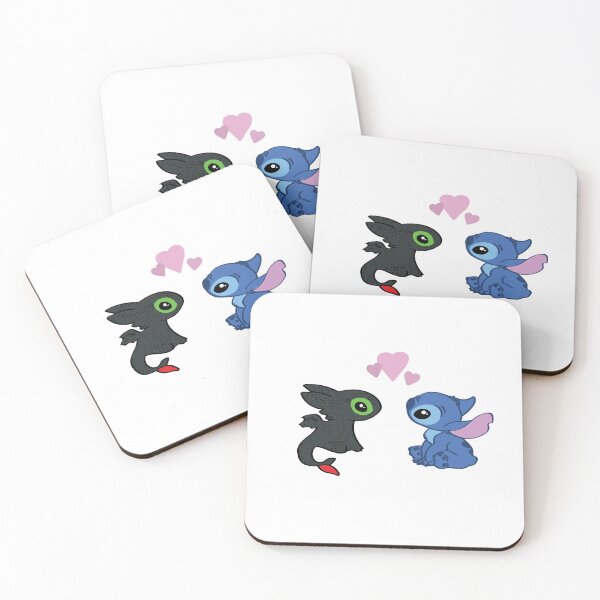 Artikelvorschau, Stitch und Toothless Character Crossover | Lilo und Stich | Drachenzähmen leicht gemacht entworfen und verkauft von sarahs-shop1.