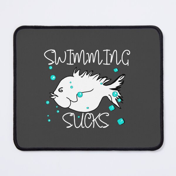 Item preview, Swimming Sucks funny swimming saying designed and sold by vibeno1.