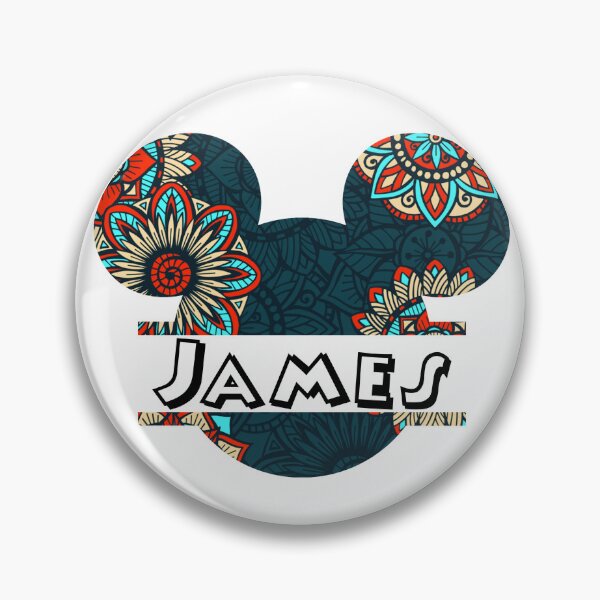 Item preview, James Name With Seamless Pattern designed and sold by DitaNadiaStore.