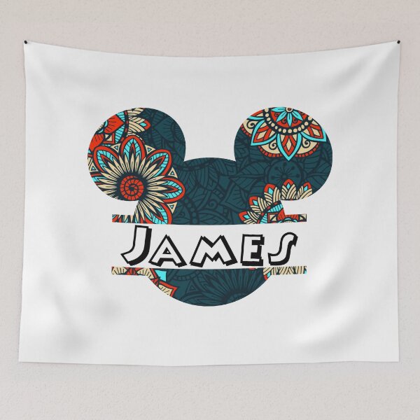 Item preview, James Name With Seamless Pattern designed and sold by DitaNadiaStore.