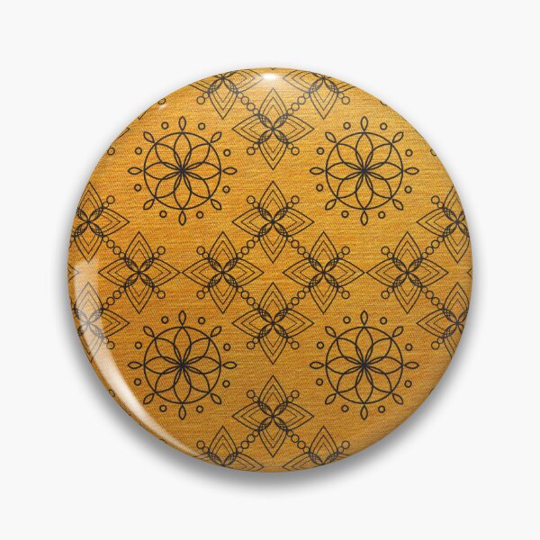Item preview, Thai Ikat Seamless Pattern  Black Geometry on Gold Background Thai Textile Seamless Pattern Thai Fabric Seamless Pattern  Geometric Seamless Pattern designed and sold by Apkdesigner.