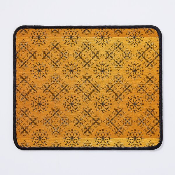 Item preview, Thai Ikat Seamless Pattern  Black Geometry on Gold Background Thai Textile Seamless Pattern Thai Fabric Seamless Pattern  Geometric Seamless Pattern designed and sold by Apkdesigner.