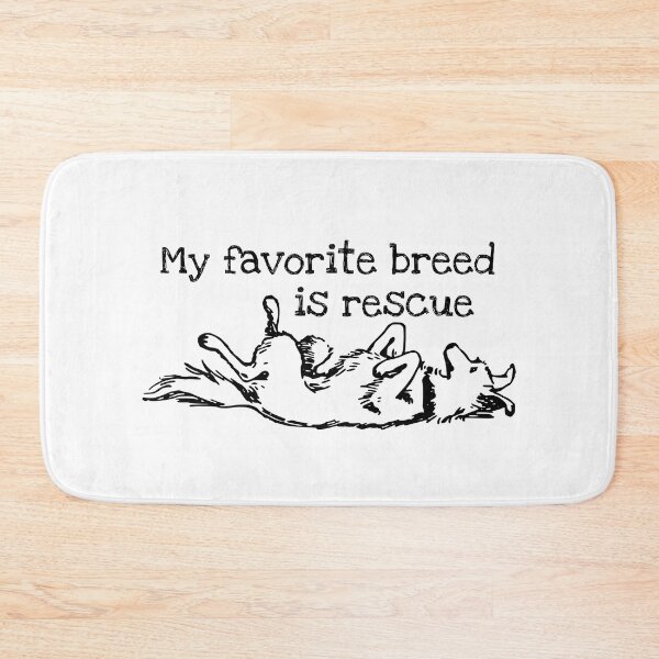 Item preview, I Love Rescue Dogs, Adopt Today! designed and sold by blueavocado.