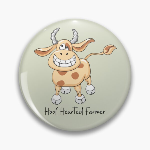 Item preview, Hoof Hearted Farmer. For a farmer, for a rancher, for a cattle farmer. designed and sold by Wentoo.